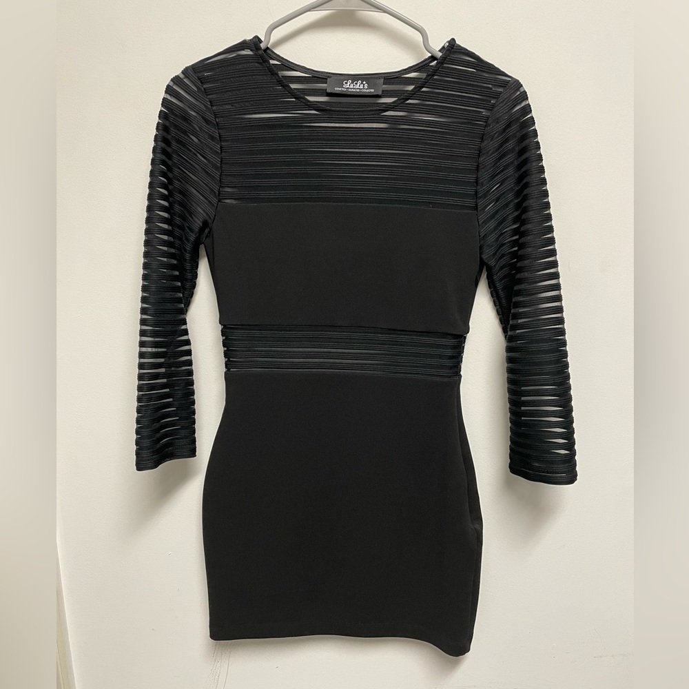 Lulus Black Bodycon Dress